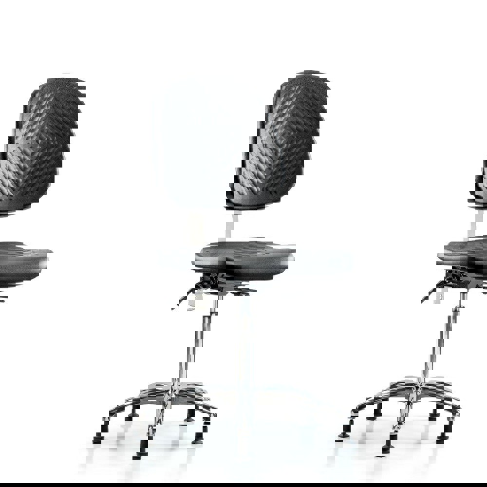 Task Chair: Polyurethane, Black