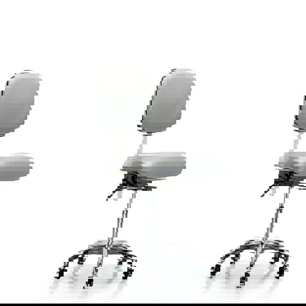 Task Chair: Vinyl, Dove