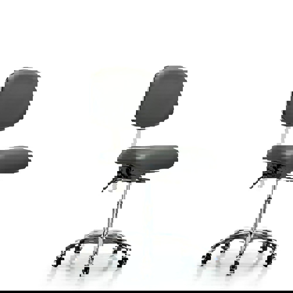 Task Chair: Vinyl, Carbon