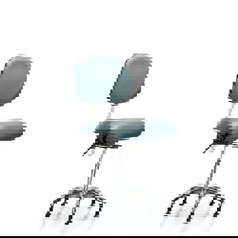 Task Chair: Vinyl, Storm