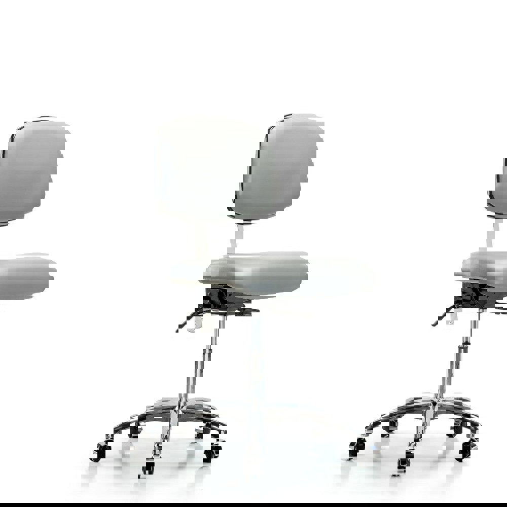 Task Chair: Vinyl, Dove