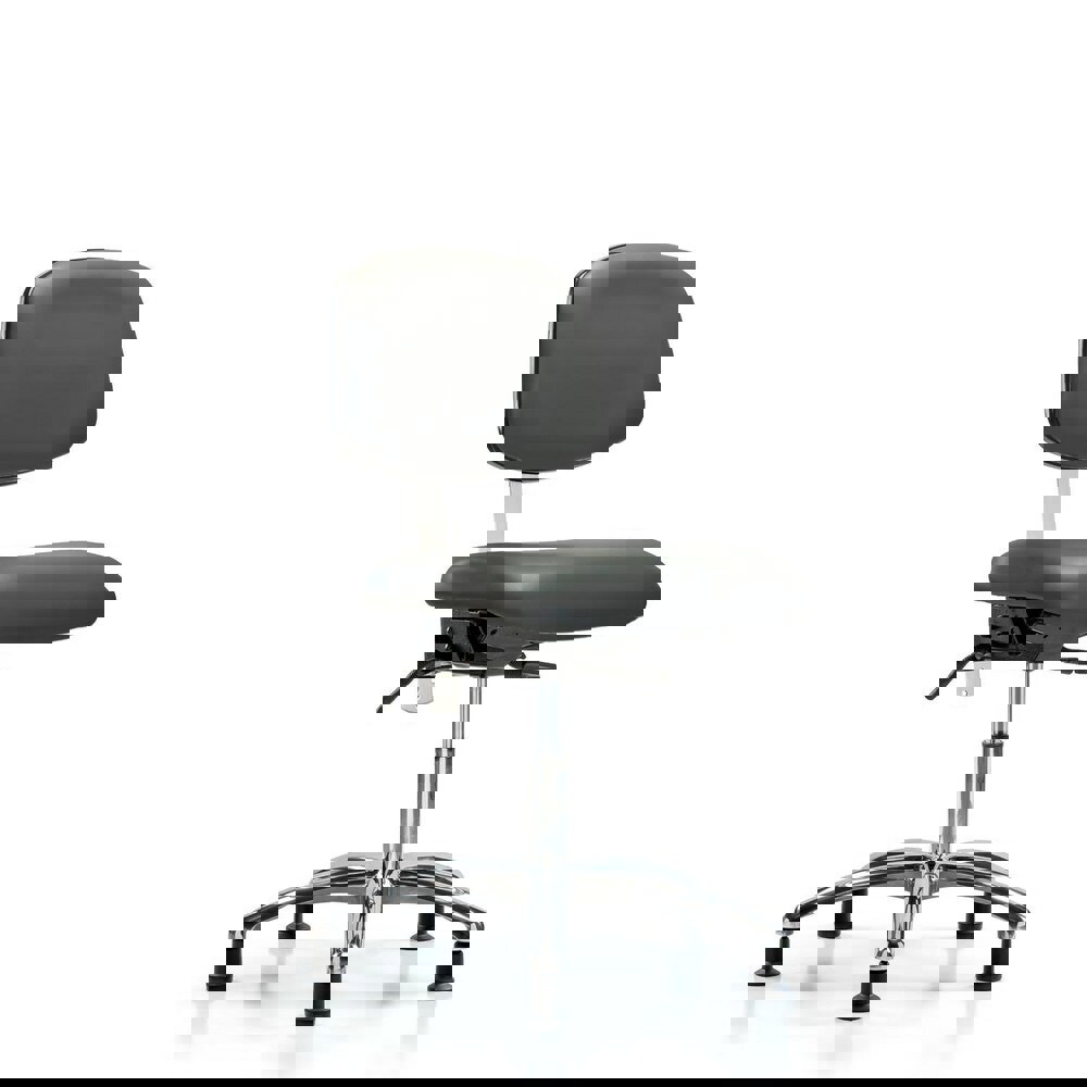 Task Chair: Vinyl, Carbon