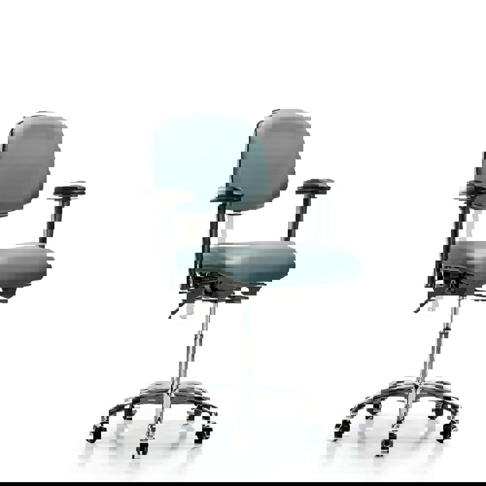 Task Chair: Vinyl, Storm