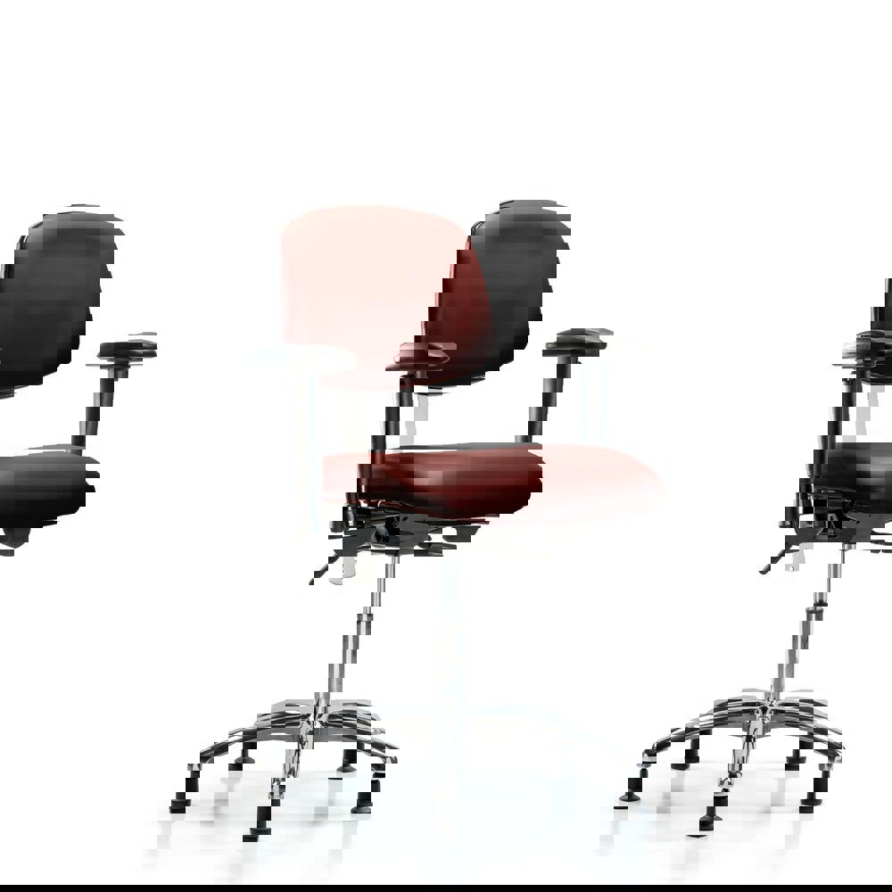 Task Chair: Vinyl, Borscht