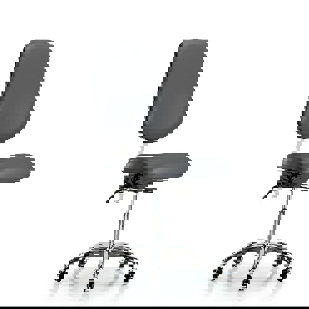 Task Chair: Vinyl, Carbon