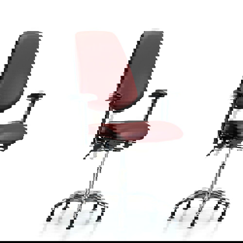 Task Chair: Vinyl, Borscht