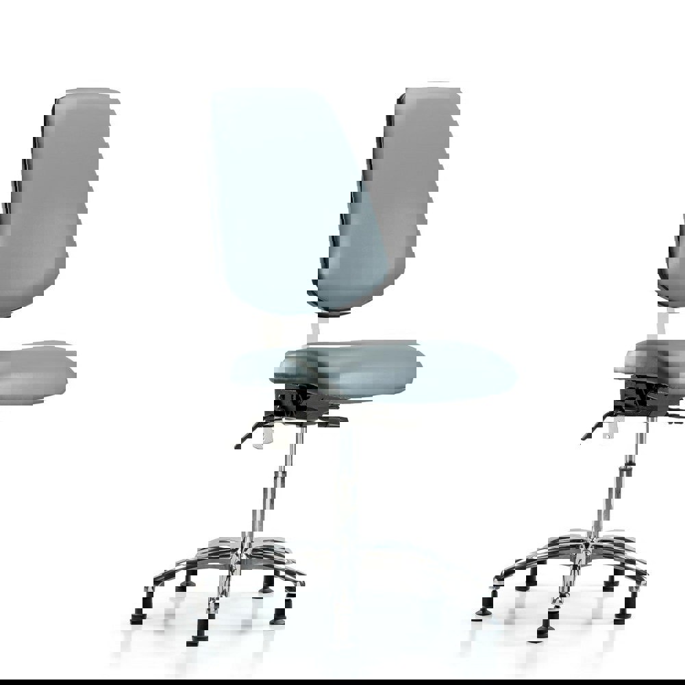 Task Chair: Vinyl, Storm