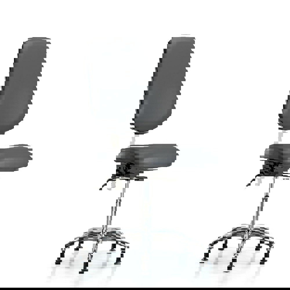 Task Chair: Vinyl, Carbon