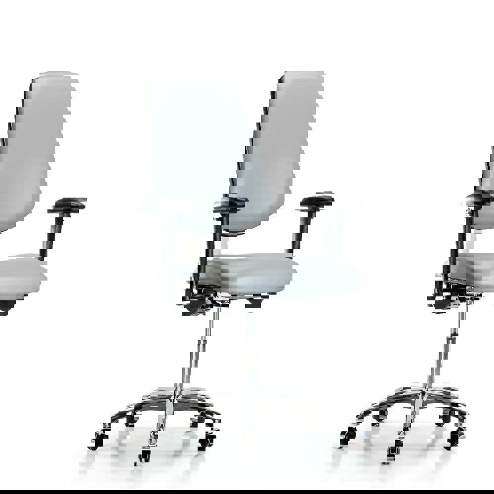 Task Chair: Vinyl, Dove