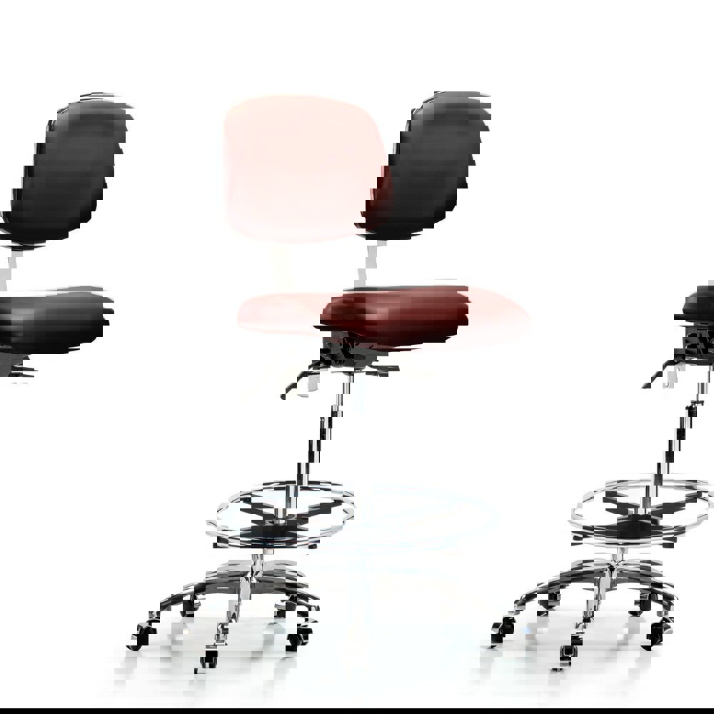 Task Chair: Vinyl, Borscht