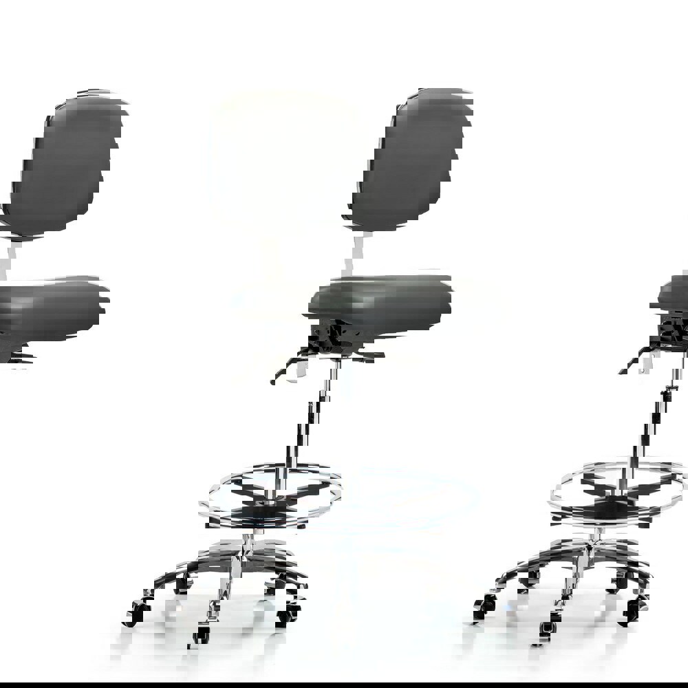 Task Chair: Vinyl, Carbon