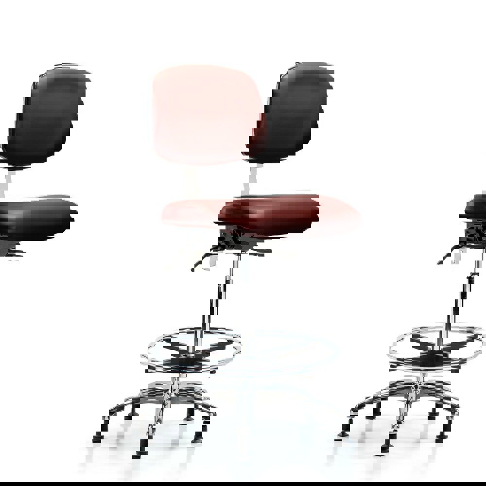 Task Chair: Vinyl, Borscht