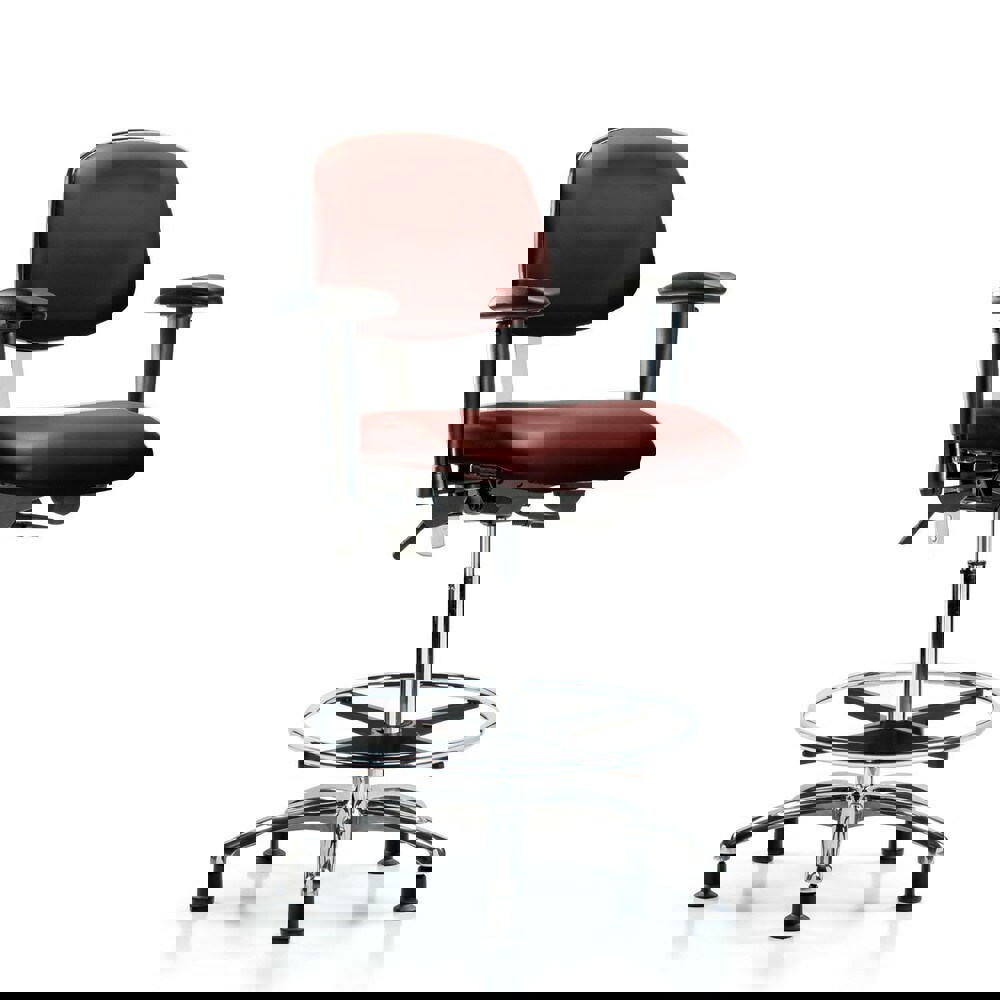 Task Chair: Vinyl, Borscht