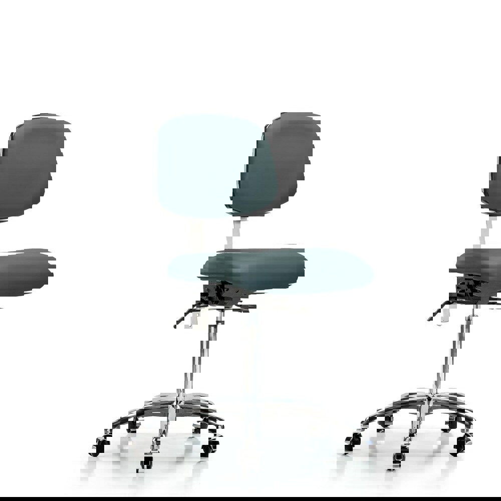 Task Chair: Vinyl, Colonial Blue