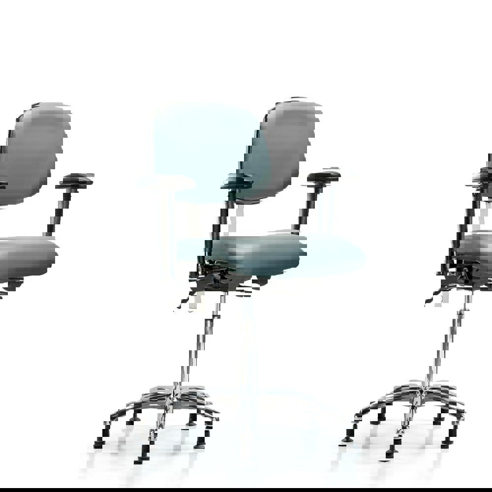 Task Chair: Vinyl, Storm