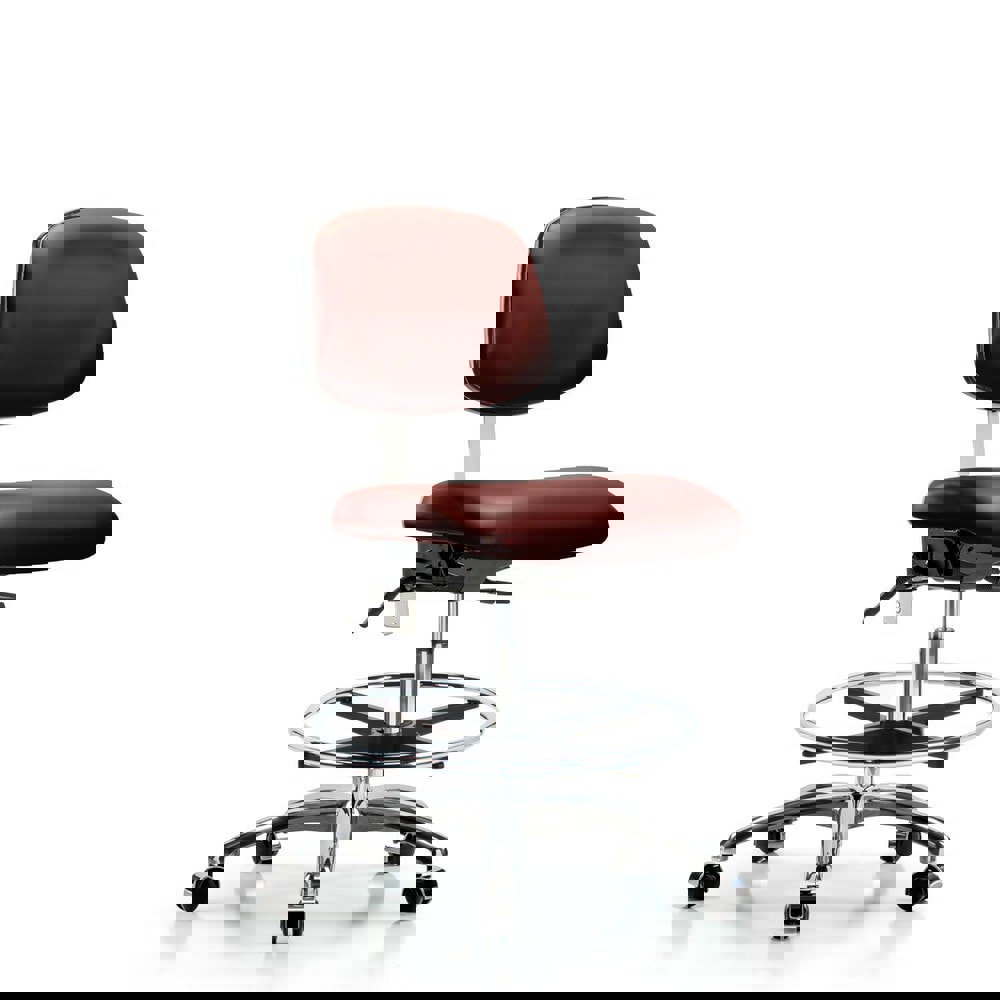 Task Chair: Vinyl, Borscht