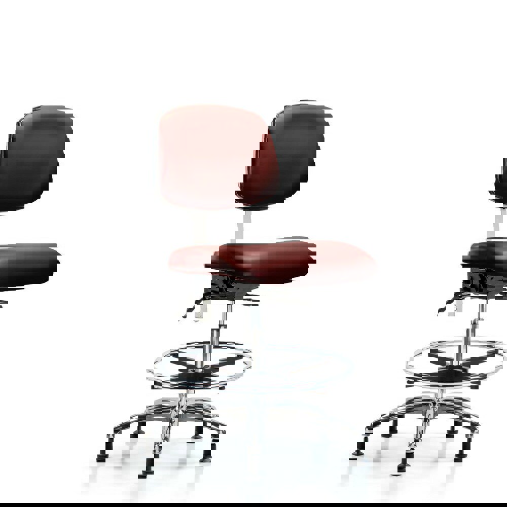 Task Chair: Vinyl, Borscht