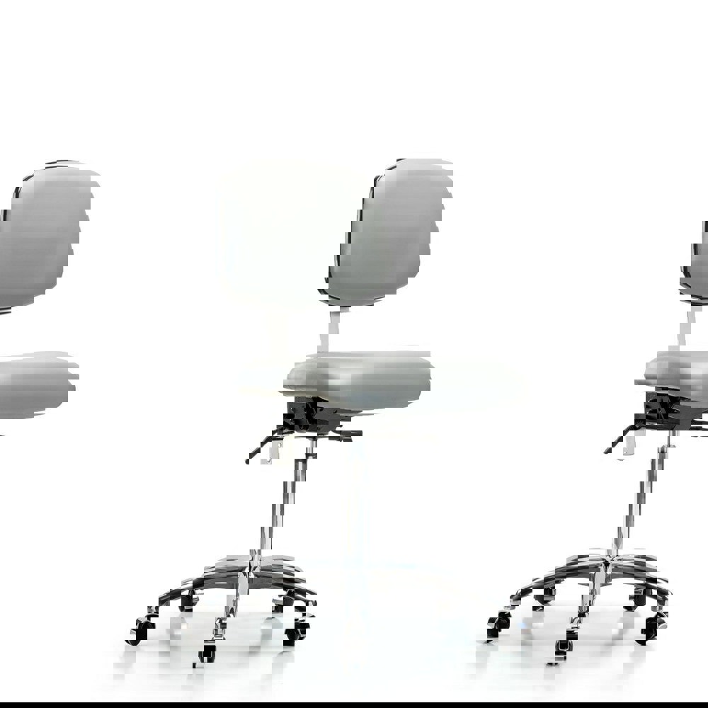 Task Chair: Vinyl, Dove