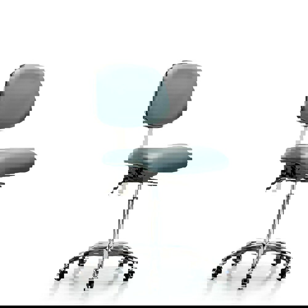 Task Chair: Vinyl, Storm