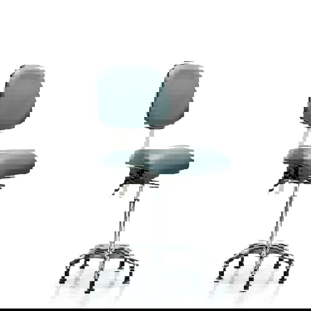 Task Chair: Vinyl, Storm