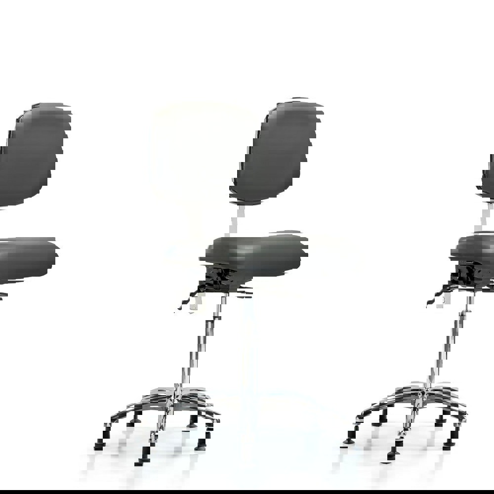 Task Chair: Vinyl, Carbon