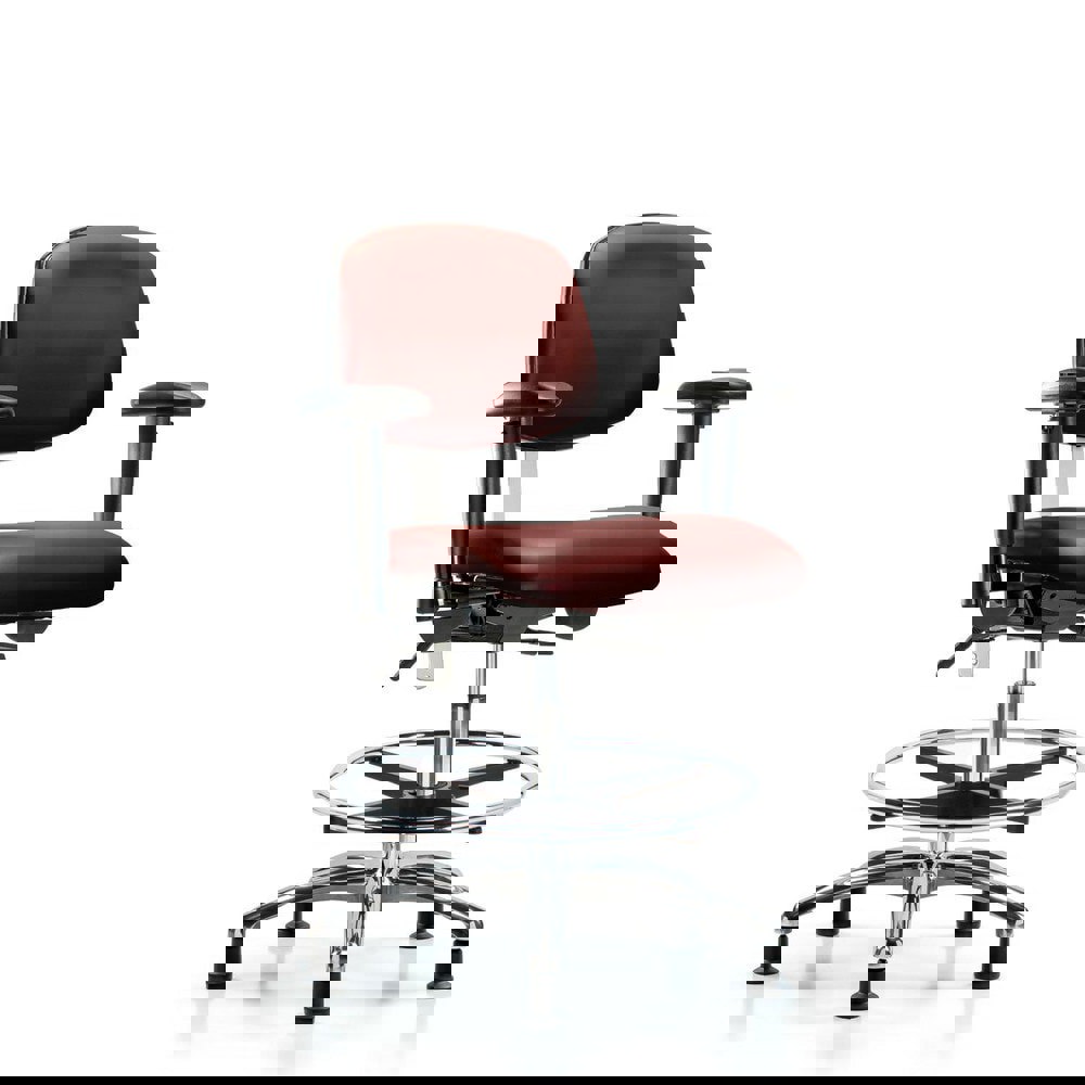 Task Chair: Vinyl, Borscht