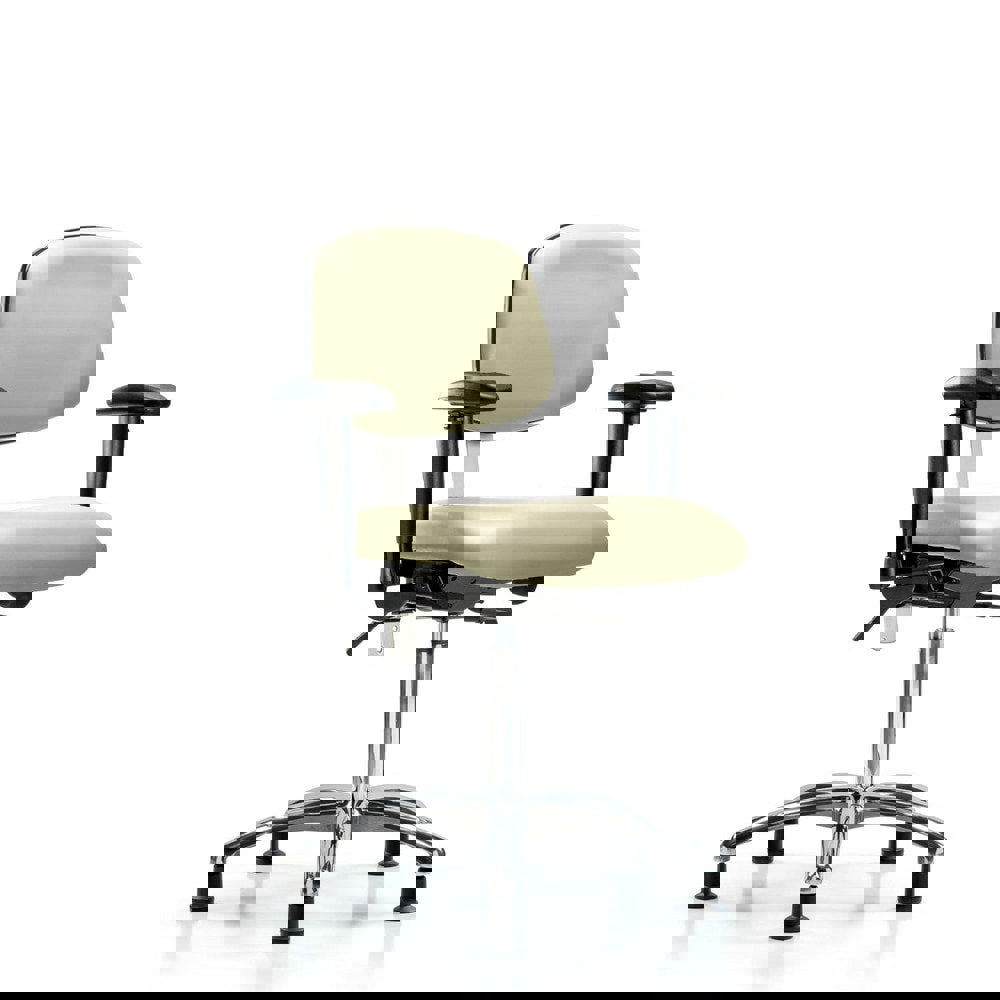 Task Chair: Vinyl, Adobe White