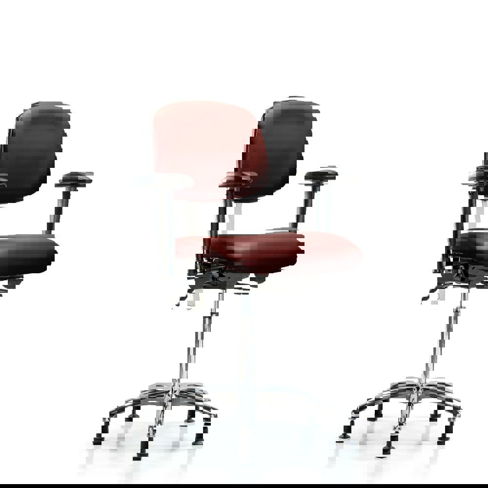 Task Chair: Vinyl, Borscht