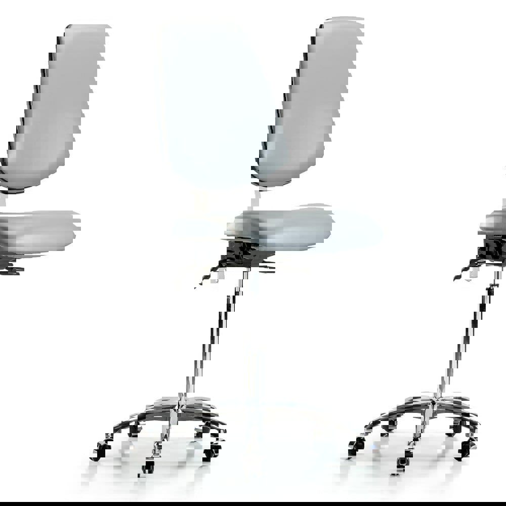 Task Chair: Vinyl, Dove