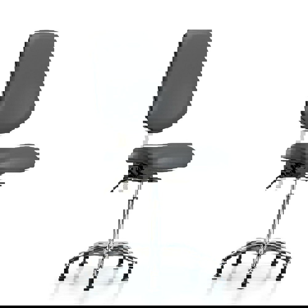 Task Chair: Vinyl, Carbon