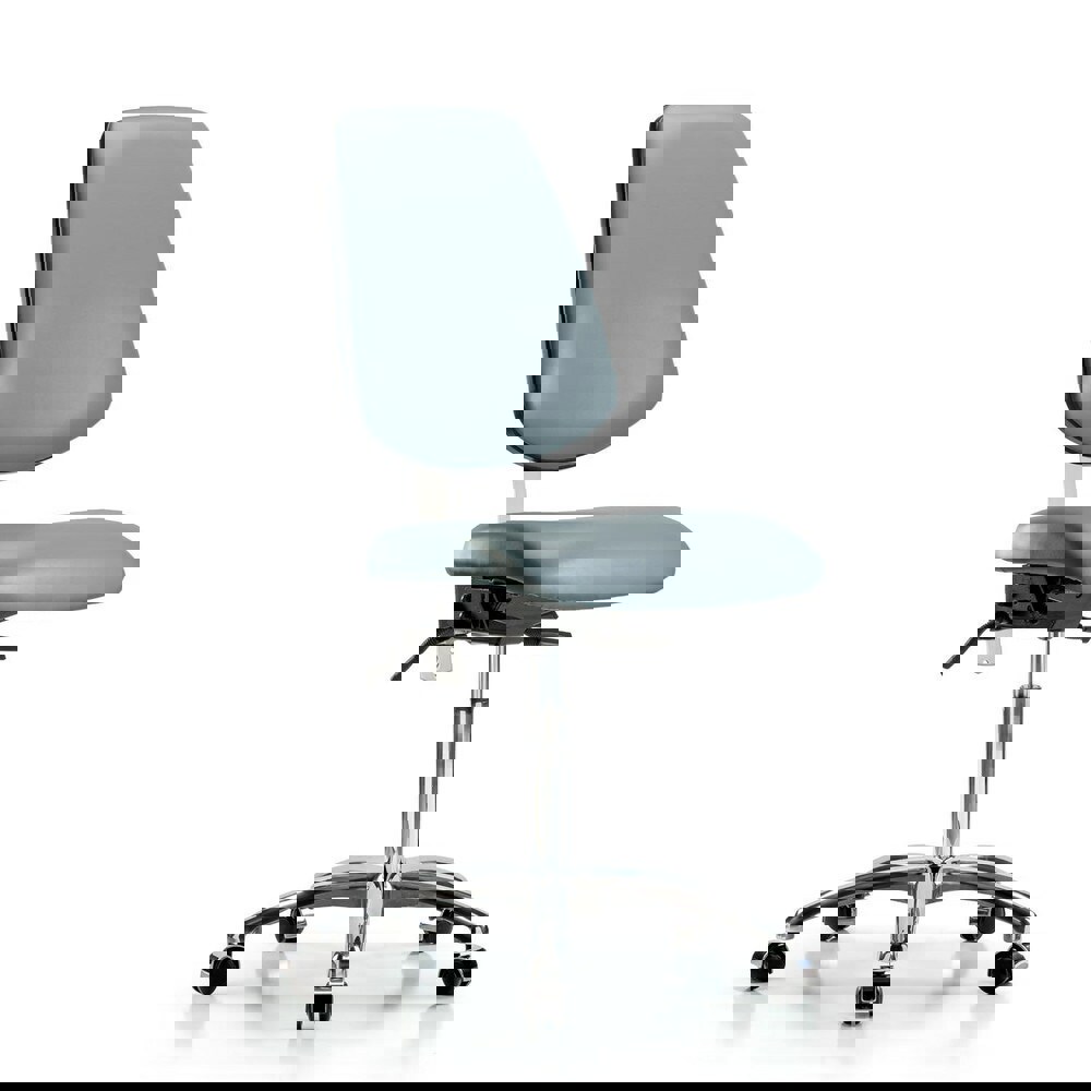 Task Chair: Vinyl, Storm