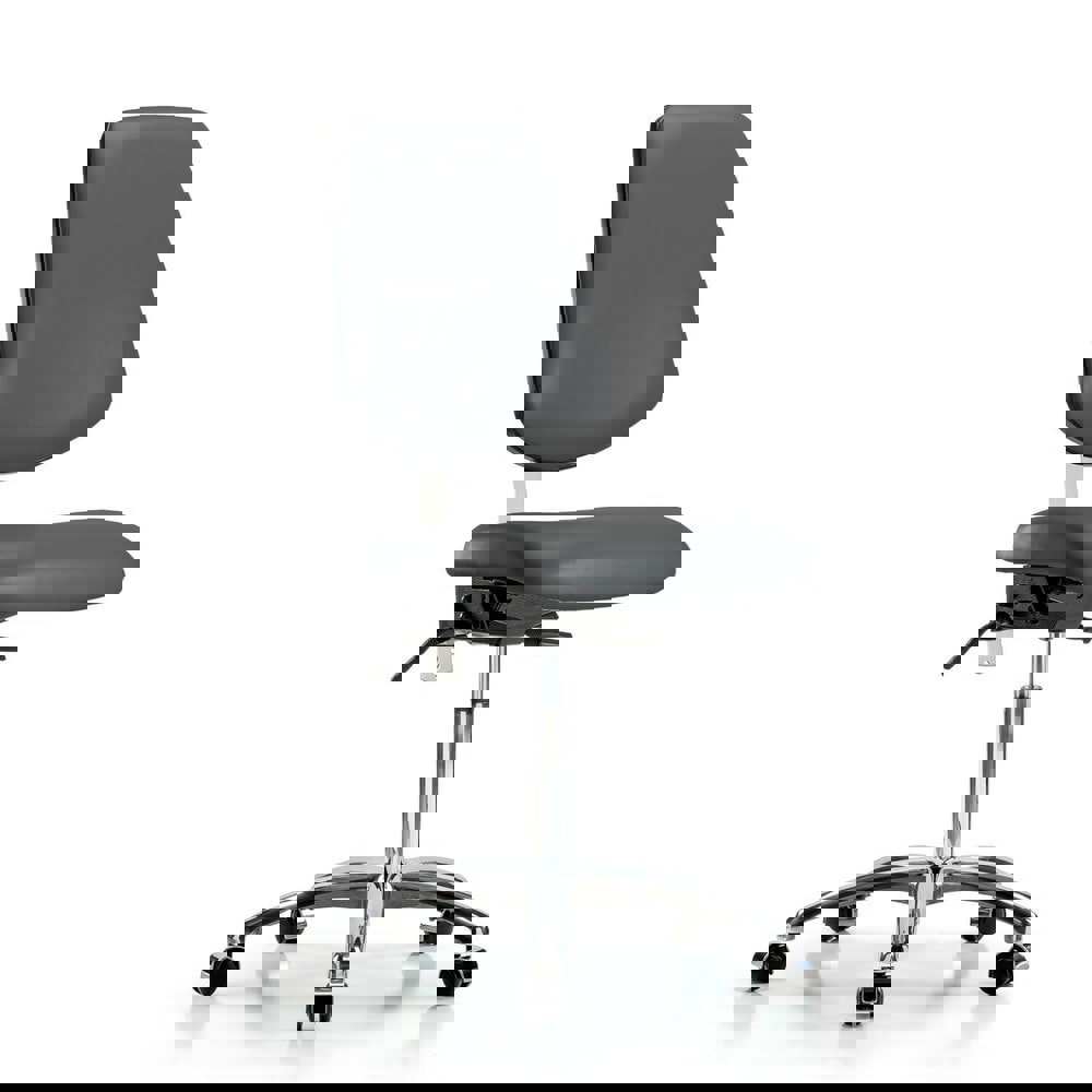 Task Chair: Vinyl, Carbon