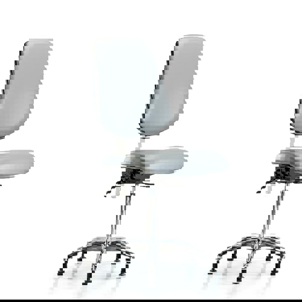 Task Chair: Vinyl, Dove