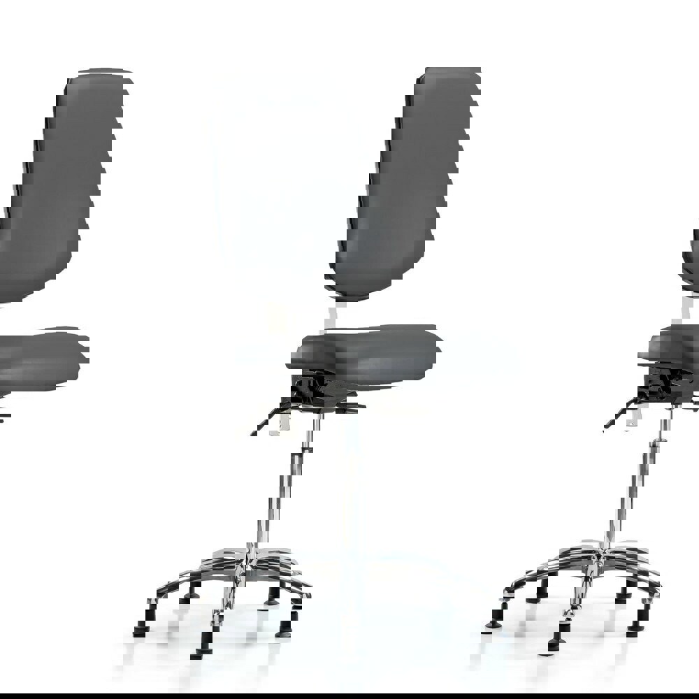 Task Chair: Vinyl, Carbon