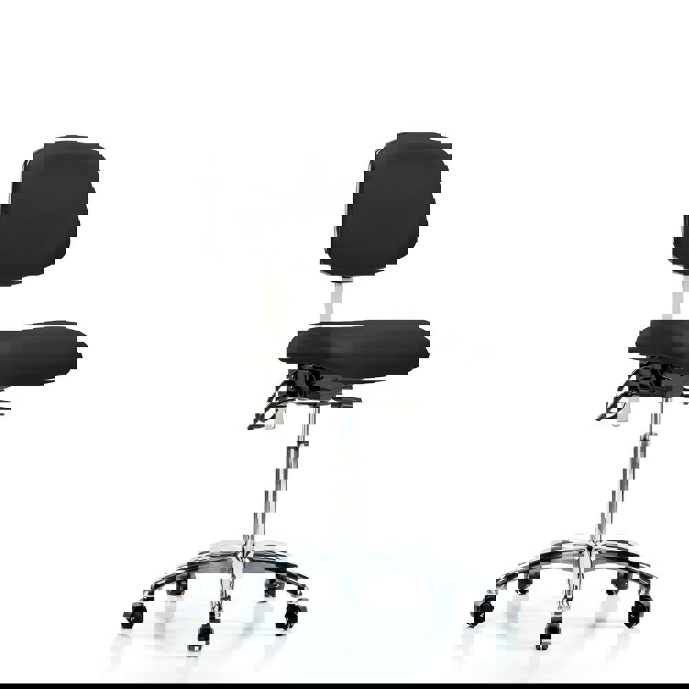 Task Chair: ESD Vinyl, Black