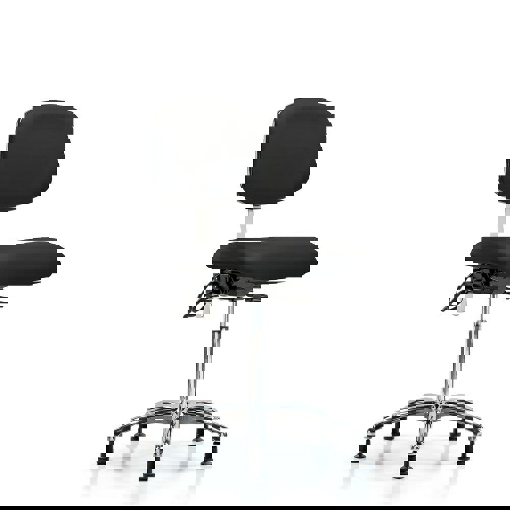 Task Chair: ESD Vinyl, Black