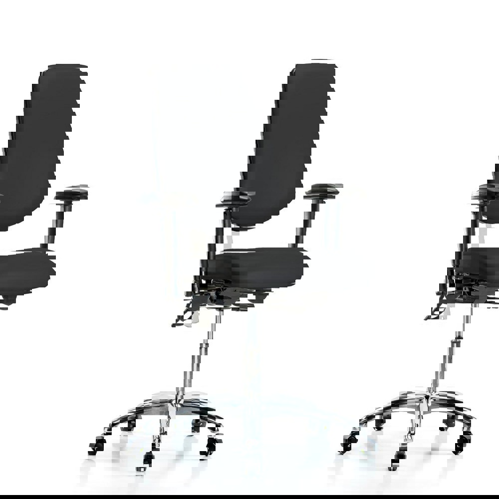 Task Chair: ESD Vinyl, Black