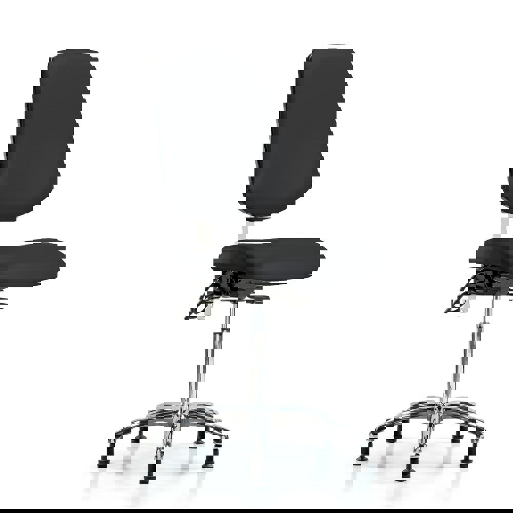 Task Chair: ESD Vinyl, Black