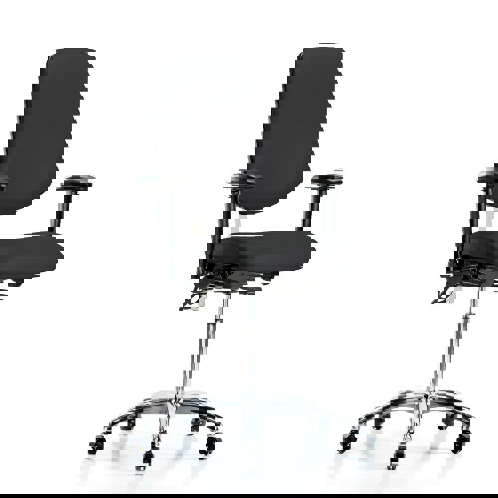 Task Chair: ESD Vinyl, Black