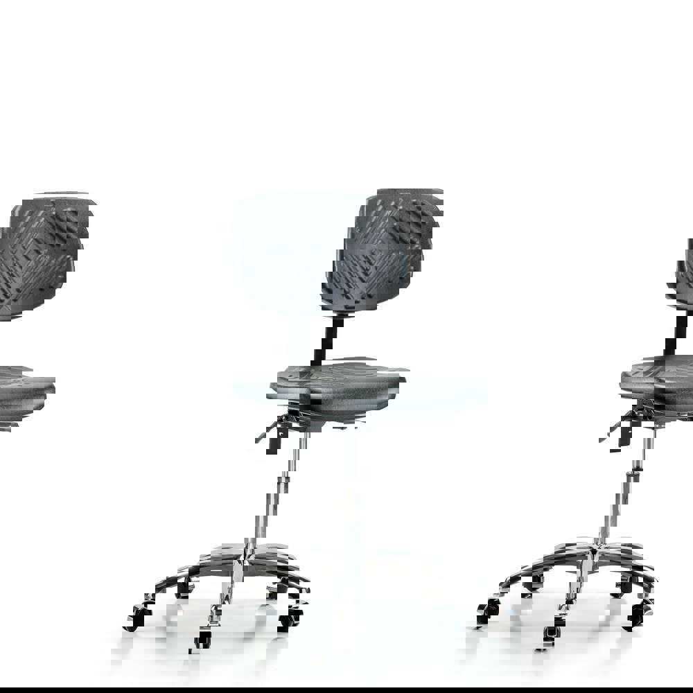 Task Chair: Polyurethane, Black