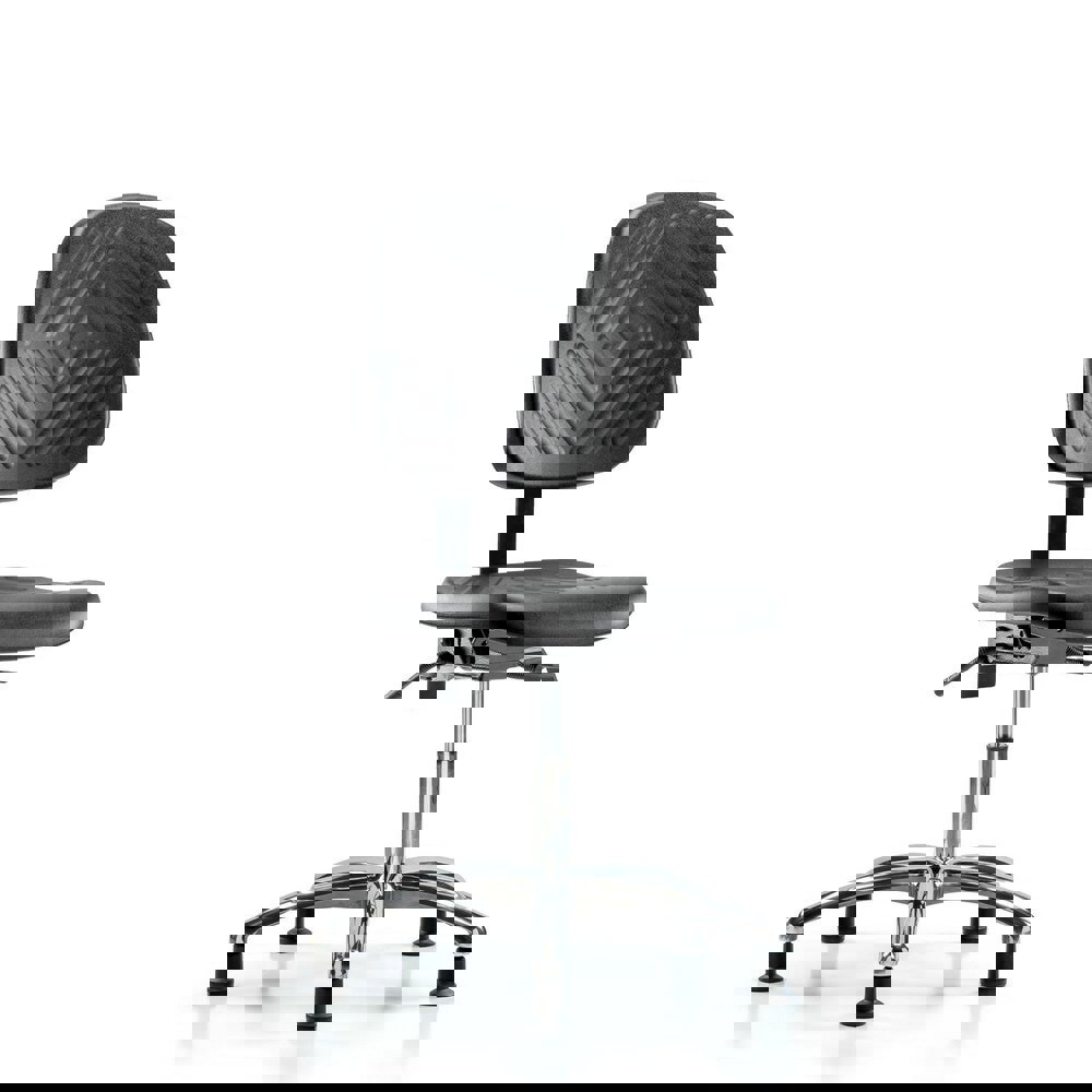 Task Chair: Polyurethane, Black