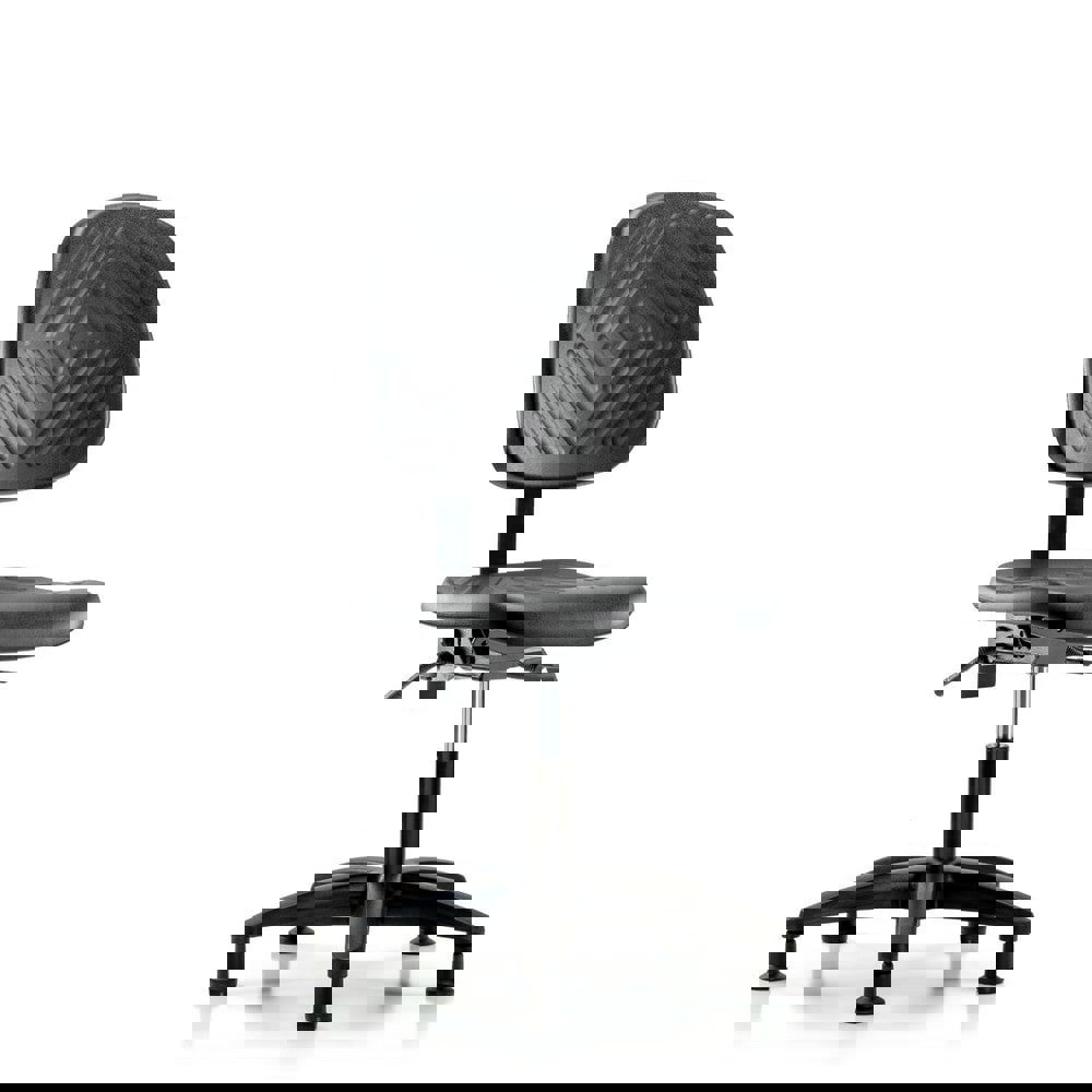 Task Chair: Polyurethane, Black