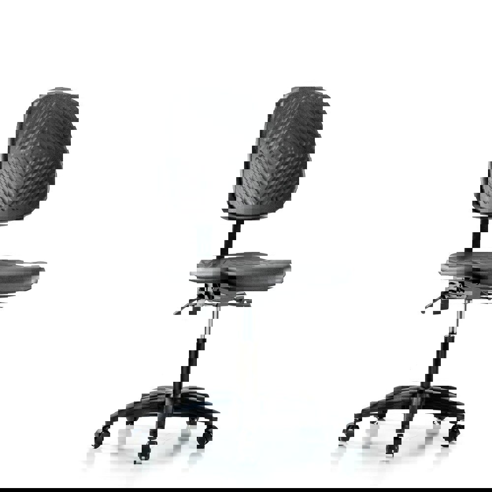 Task Chair: Polyurethane, Black