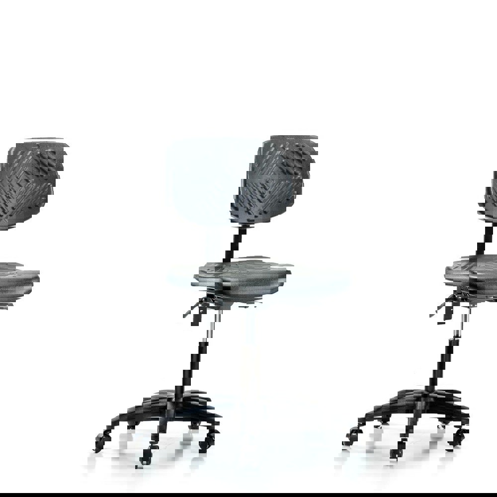 Task Chair: Polyurethane, Black