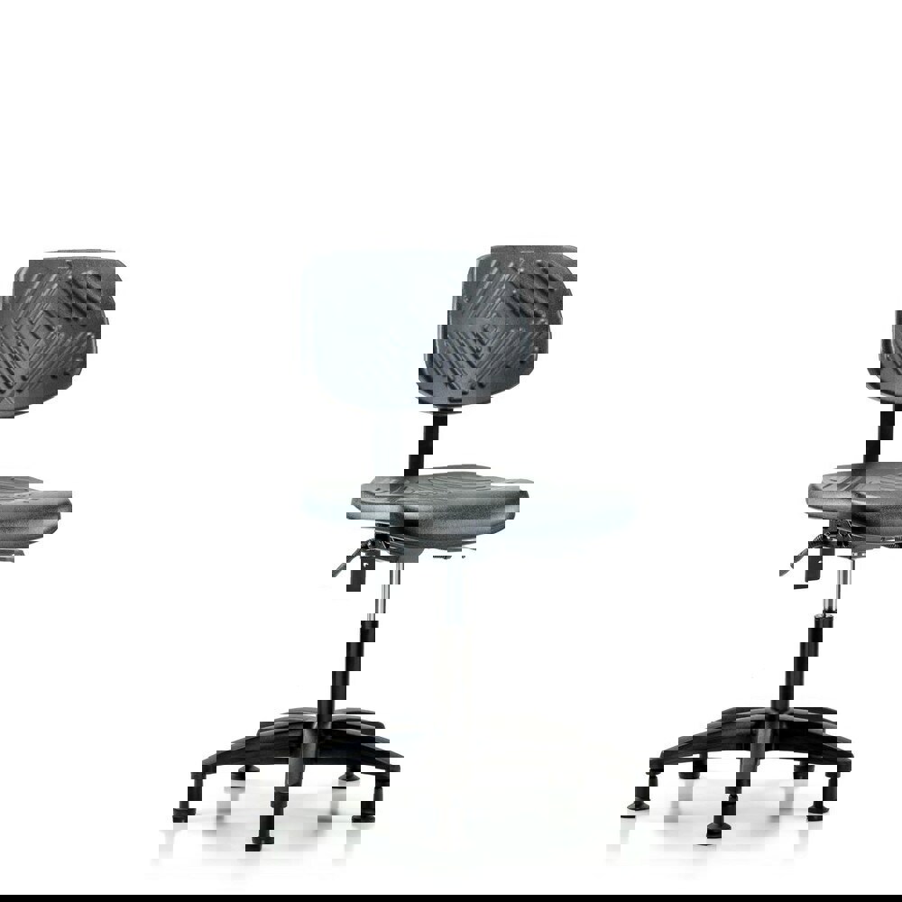 Task Chair: Polyurethane, Black