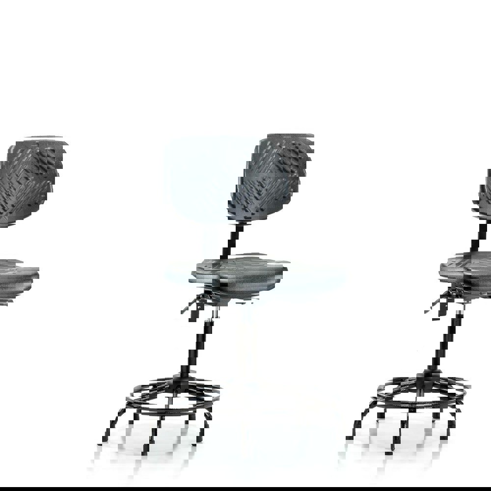 Task Chair: Polyurethane, Black