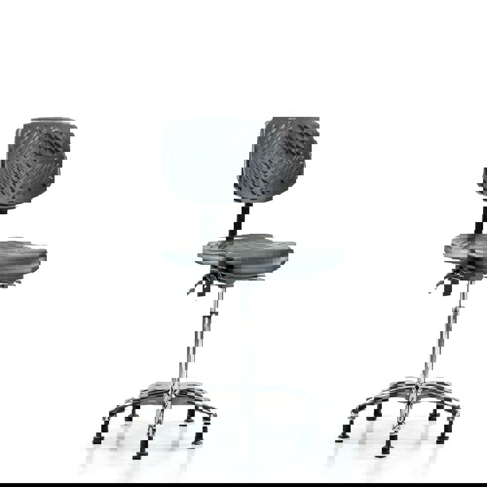 Task Chair: Polyurethane, Black