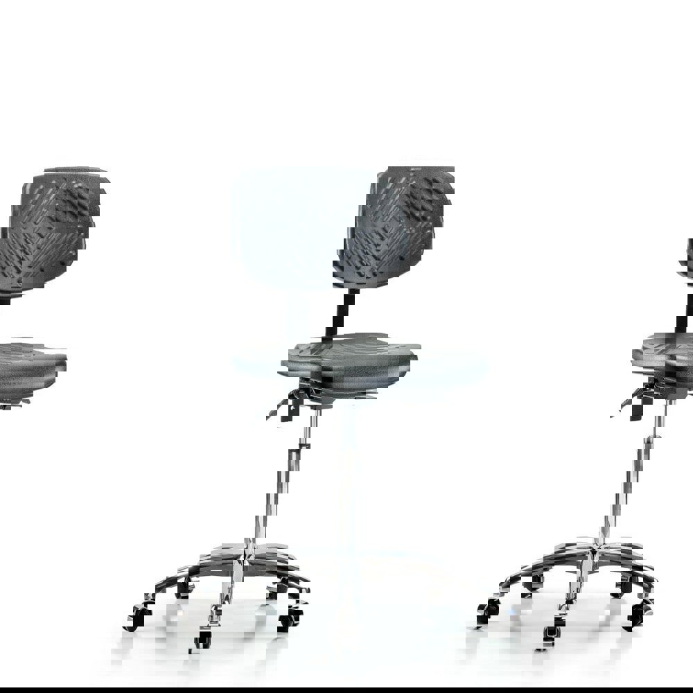 Task Chair: Polyurethane, Black