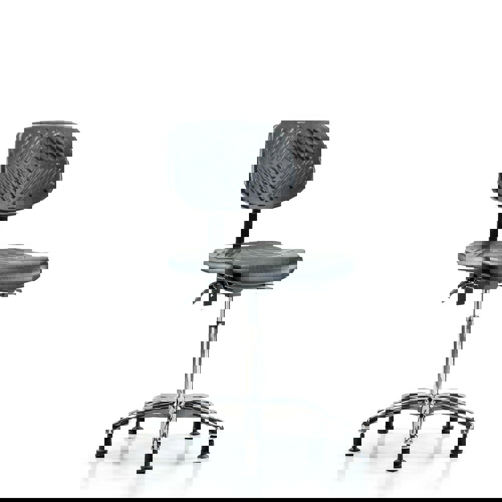 Task Chair: Polyurethane, Black