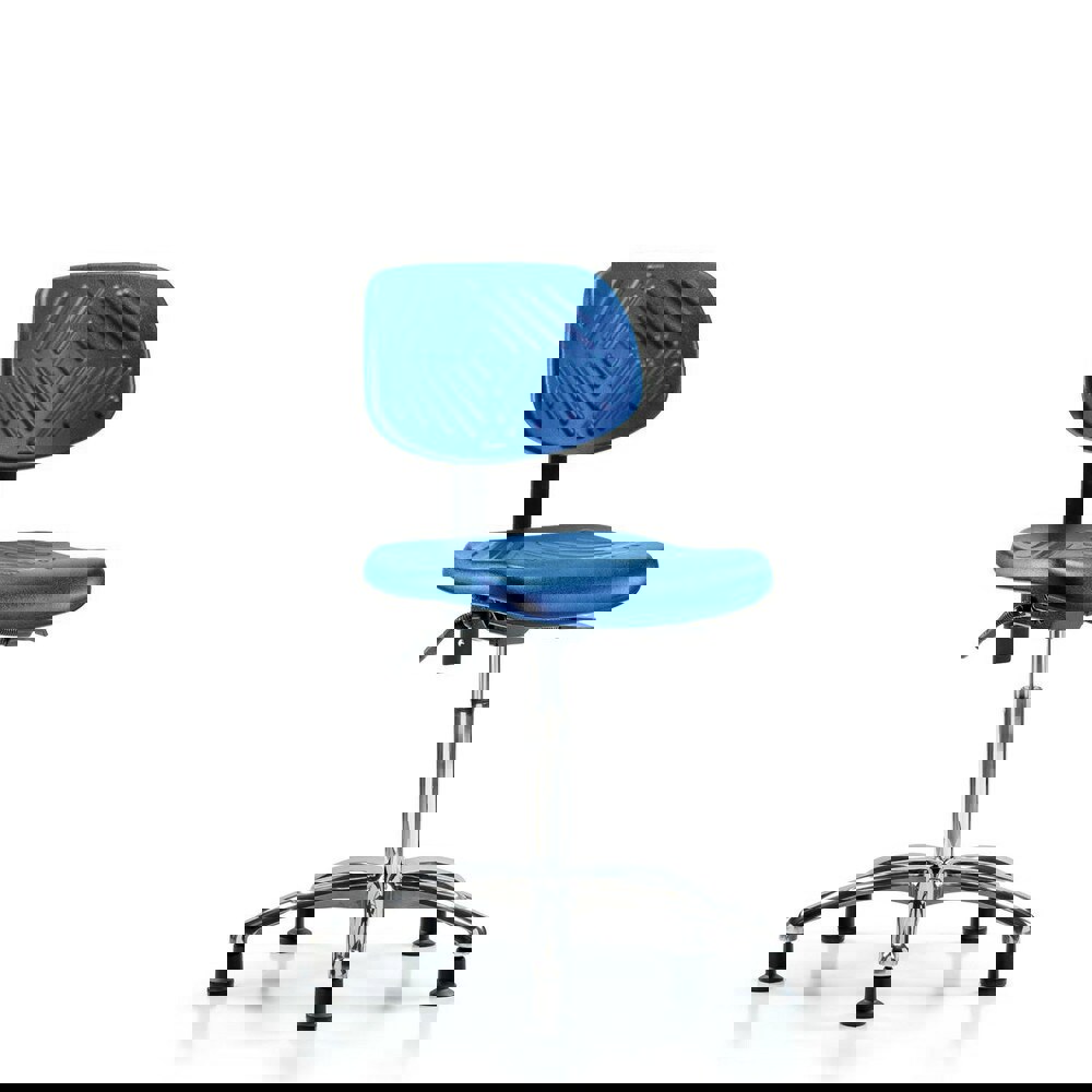 Task Chair: Polyurethane, Blue
